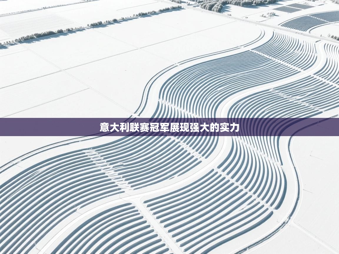 意大利联赛冠军展现强大的实力 第2张